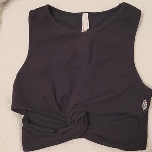 Bralette twist front Free People black small